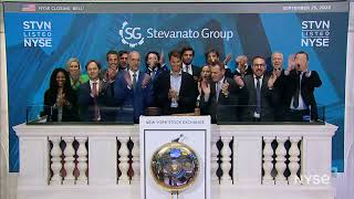 Stevanato Group SpA NYSE STVN Rings The Closing Bell® [upl. by Suoivatram]