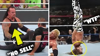 25 Minutes Of WWE Wrestlers Overselling Hilariously amp Wrestlers No Selling Opponents Moves [upl. by Eldnik632]