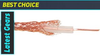 HighQuality 1000ft RG58U Coaxial Cable for CCTV amp Video Installations [upl. by Onidranreb]