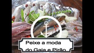 Sardinha frita e Pirão como limpar peixe [upl. by Annonyw]