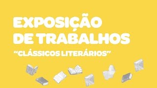 Exposição de trabalhos na Feira Literária [upl. by Aridnere]