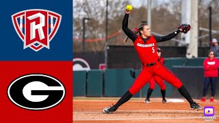 Georgia Softball Highlights vs Radford  2024 College Softball Highlights  22424 [upl. by Eisdnyl265]