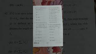 MA Mathematics private Final year Integration Theory and Functional analysis 2024 CCSU maths [upl. by Menis]