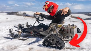 Sleeper Go Kart gets Tracks and Skis [upl. by Araes]