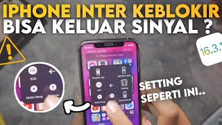 cara munculin sinyal iphone inter keblokir [upl. by Rothenberg]