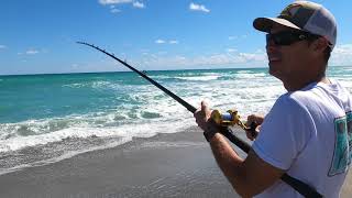 Florida Surf Fishing for Pompano [upl. by Aihpos]