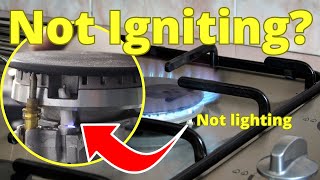 Gas Hob Not Lighting Or Igniting On Your Stove Cooktop [upl. by Patten]