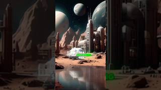 🌎Life on Mars in 2050 🚀Building the First Martian City 🏙️elonmusk spacex mars life shorts [upl. by Timmons]