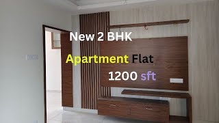 New Construction 2 BHK Flat For Sale in Vijayawada  Apartment Flat For Sale in Srinagar [upl. by Schwab]