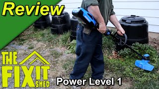 Kobalt String Trimmer KST 254006 Review  The Fixit Shed [upl. by Fabiano]