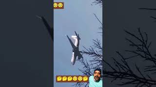 Plane crash ✈️ oh my god 😳😳 plane indigo indianairline crash [upl. by Ynohtona330]