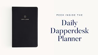 Peek Inside the 20242025 Daily Dapperdesk Planner  Simplified® by Emily Ley [upl. by Cherye]