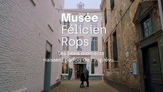 Musée Félicien Rops Les bons moments naissent parfois de limprévu [upl. by Ettenowtna]