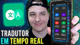 Tradutor em TEMPO REAL para o seu Celular [upl. by Dranik]