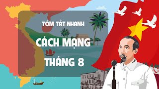 Cách mạng tháng 8  Tóm tắt nhanh lịch sử Việt Nam  EZ Sử [upl. by Brigit]