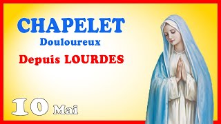 CHAPELET à LOURDES 🙏 Vendredi 10 Mai  depuis LOURDES [upl. by Mairhpe]