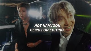 hot namjoon clips for editing [upl. by Hgeilhsa]