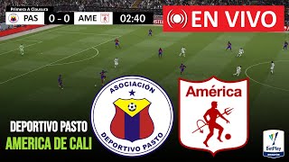 🔴 Deportivo Pasto VS América de Cali PARTIDO DE HOY EN VIVO  FECHA 17 LIGA BETPLAY DIMAYOR II 2024 [upl. by Osnofla]