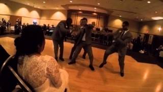 Justin Bieber groomsmen wedding dance [upl. by Dilan]