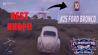 FH5 THE ELIMINATOR  LEVEL 10 FORD 25 quotBROCKYquot ULTRA4 BRONCO RTR CAR DROP [upl. by Arlen696]