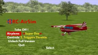 RCAirSim  Xbox 360 Model Airplane Flight Simulator [upl. by Greenfield]