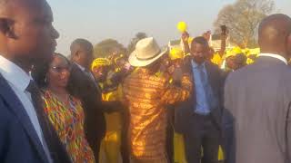 Nelson Chamisa Ignoring Biti Hwende amp Mafume Like They Didnt Exist At A CCC Rally [upl. by Enyrhtac]