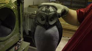 See the making of a crystal Owl [upl. by Selrahc]