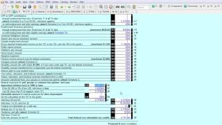 Preparing T1 Returns – Claiming personal tax credits on Schedule 1 Part 4 of 5 [upl. by Reemas]