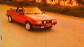 Ford Escort XR3 1986 Comercial antigo Propaganda Antiga  Anos 80 [upl. by Ennaharas]