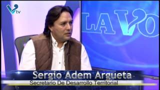 Entrevista a Sergio Adem Argueta secretario de Desarrollo Territorial Urbano y Movilidad [upl. by Ennaegroeg]