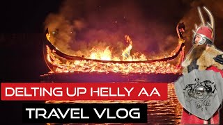 Delting Up Helly Aa Shetland road and ferry trip VLOG [upl. by Narrat775]