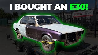 I BOUGHT AN E30 FOR £500  BMW E30 RESTORATION PROJECT PART 1 [upl. by Richey]