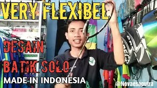 Review Raket Flypower Alluagra Very Flexibel dan Motif Batik Lew [upl. by Akiras]