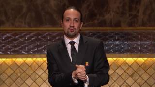 LinManuel Miranda Honors Rita Moreno  2015 Kennedy Center Honors [upl. by Jaan]