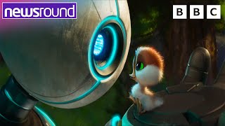 Meet the star and director of The Wild Robot  Newsround [upl. by Southard]