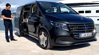 NEW 2024 Mercedes VClass better than SClass  Full Drive Review Interior Exterior [upl. by Thesda]