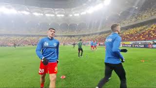 Încălzire înainte de FCSB  UTA [upl. by Alarick498]