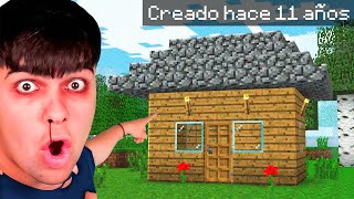 Encontré Mi Mundo Antiguo de Minecraft de Hace 11 Años [upl. by Pascale]