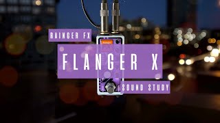 Sound Study  Rainger FX  Flanger X [upl. by Ainnek]