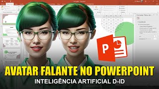 Adicionei Avatar Falante no Powerpoint  Veja o que aconteceu [upl. by Yedsnil426]