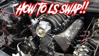 HOW TO LS SWAP ANY VEHICLE LS Swap Basics and Cost [upl. by Odlaw]