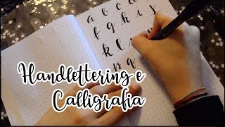 COME FARE L’HANDLETTERING E MIGLIORARE LA PROPRIA CALLIGRAFIA🌟 SL [upl. by Kudva]