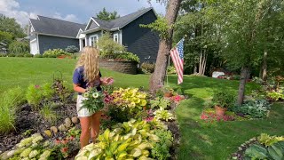 Planting Coneflower Epimedium amp Oredenia in the Gully Garden Mostly Real Time Gardeing 🥰 [upl. by Novek]