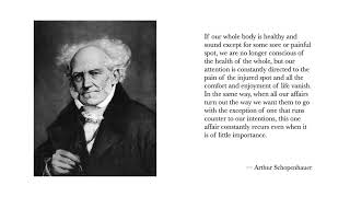 Schopenhauer on the Greater Presence of Evils [upl. by Shanon]