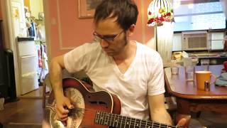 Slide Guitar Lesson Blues Guitar Lesson John Henry Lesson in open D Sweet Home Chicago Standard [upl. by Chilt]