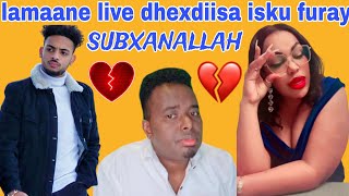 Kiis Xaasaasi ah Nin Iyo Naagtiisii Oo Liveka isku dhex furayo DAAHIR ALASOW [upl. by Nosnibor348]