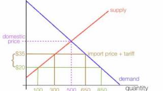 How to calculate the impact of import and export tariffs [upl. by Buyers]