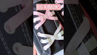 Two Big Ribbons How to tie shoelaces [upl. by Ettelegna]