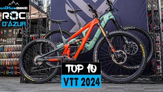 Les 10 VTT les plus incroyables aperçus sur le Roc dAzur 2023 [upl. by Vasiliki]