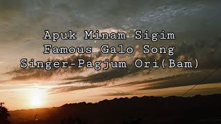 Apuk Minam Sigim  Famous Galo Song  Arunachal Pradesh [upl. by Rosemari]